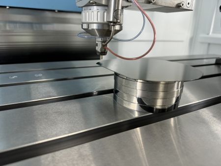 워터젯 레이저 실리콘 웨이퍼 다이싱